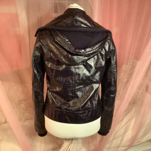 Alice + Olivia Patent Leather Jacket - Picture 2 of 10